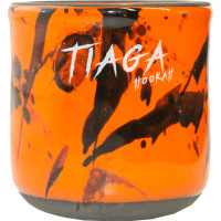 Чаша глиняная Tiaga Hookah Turka Fire Hurricane (Оранжевый Черный)