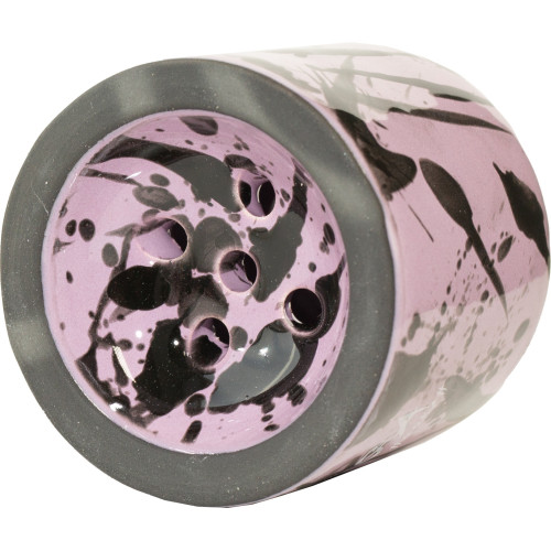 Чаша глиняная Tiaga Hookah Turka Violet Hurricane (Фиолетовый Черный)