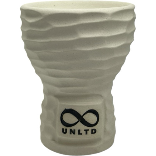 Чаша глиняная UNLTD Turkish Fossils (Белый)