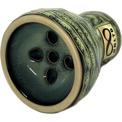 Чаша глиняная UNLTD Turkish Green Amazonite (Зеленый Золотой)