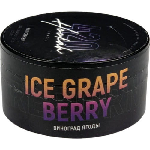 Табак 420 Classic Ice Grape Berry (Лёд Виноград Ягоды) 40 гр