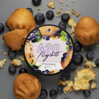 Табак 420 Light Blueberry Muffin (Черничный Маффин) 100 гр