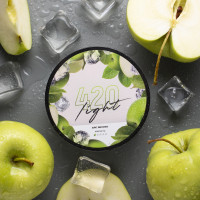 Табак 420 Light Ice Apple (Лёд Яблоко) 100 гр
