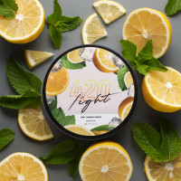 Табак 420 Light Ice Lemon Mint (Лёд Лимон Мята) 100 гр
