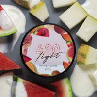 Табак 420 Light Watermelon Melon Sorbet (Сорбет Арбуз Дыня) 100 гр
