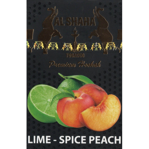 Тютюн Al Shaha Lime Spice Peach (Лайм Пряний Персик) 50 гр