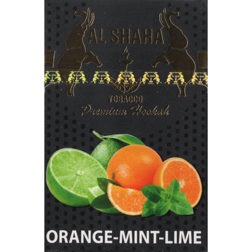 Тютюн Al Shaha Orange Mint Lime (Апельсин М'ята Лайм) 50 гр