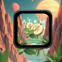 Табак Atom Green Wave (Зеленая Волна) 100 гр