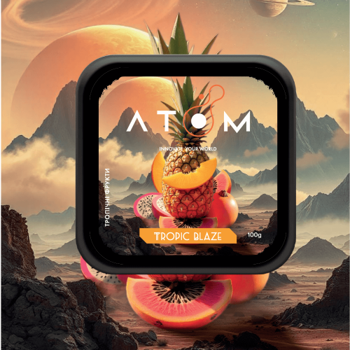 Тютюн Atom Tropic Blaze (Тропік Блейз) 100 гр