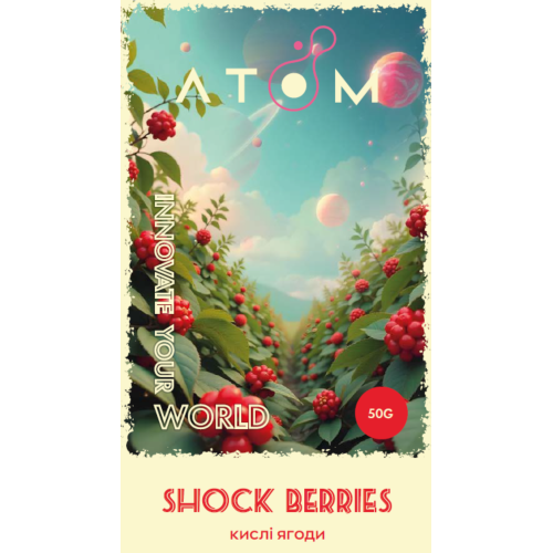 Tobacco Atom Shock Berries 50 gr