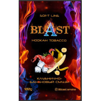 Табак Blast Strawberry Banana Smoothie (Клубника Банан Смузи) 100 гр