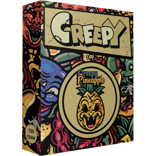 Тютюн Creepy Pineapple (Ананас) 100 гр