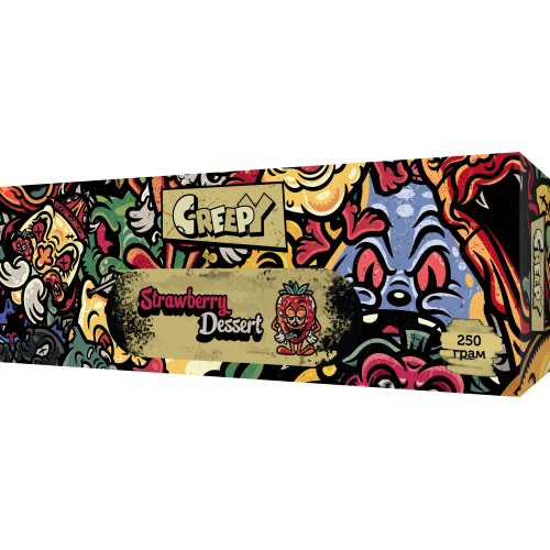 Тютюн Creepy Strawberry Dessert (Полуничний Десерт) 250 гр