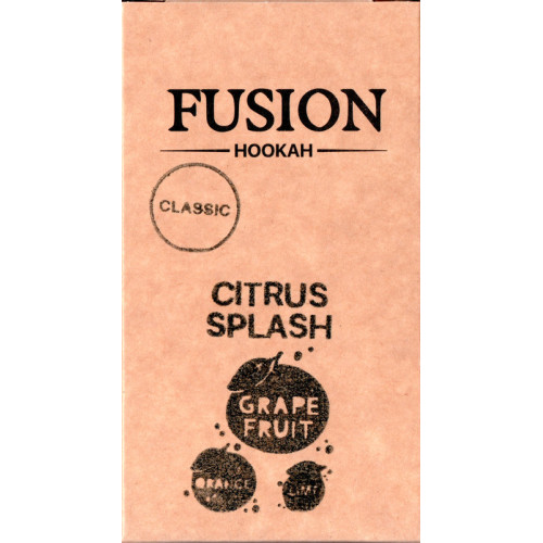 Табак Fusion Classic Citrus Splash (Лайм Грейпфрут Апельсин) 100 гр