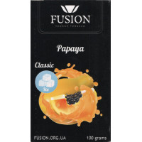 Табак Fusion Classic Ice Papaya (Лёд Папайя) 100 гр