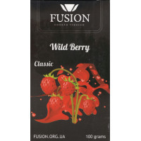 Табак Fusion Classic Wildberry (Земляника) 100 гр