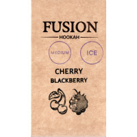 Табак Fusion Medium Ice Cherry Blackberry (Лёд Вишня Ежевика) 100 гр