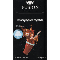 Табак Fusion Medium Ice Grape Soda (Лёд Виноградная Содовая) 100 гр