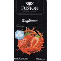 Табак Fusion Medium Ice Strawberry (Лёд Клубника) 100 гр