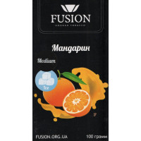 Табак Fusion Medium Ice Tangerine (Лёд Мандарин) 100 гр