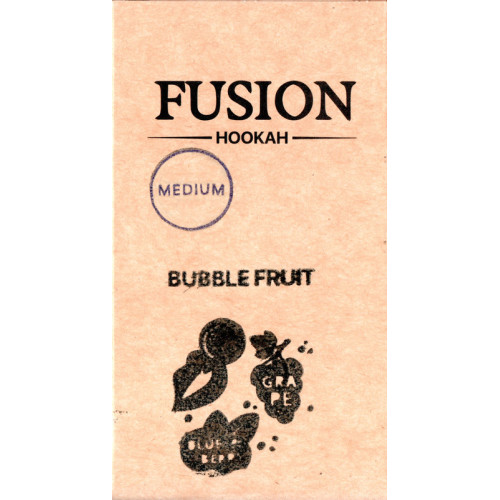 Табак Fusion Medium Bubble Fruit (Бабл Фрут) 100 гр