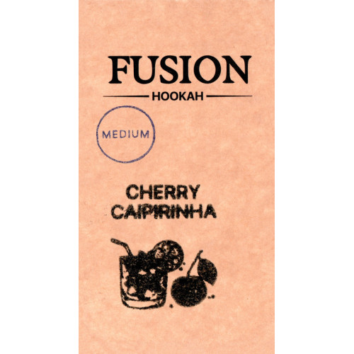 Табак Fusion Medium Cherry Caipirinha (Вишневая Кайпиринья) 100 гр