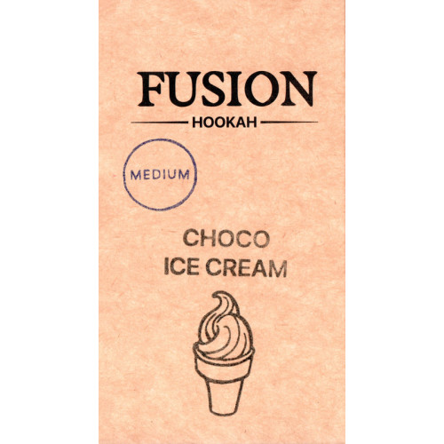 Табак Fusion Medium Choco Ice Cream (Шоколадное Мороженое) 100 гр