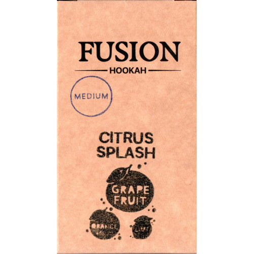 Табак Fusion Medium Citrus Splash (Лайм Грейпфрут Апельсин) 100 гр