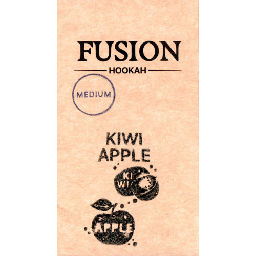 Табак Fusion Medium Kiwi Apple (Киви Яблоко) 100 гр