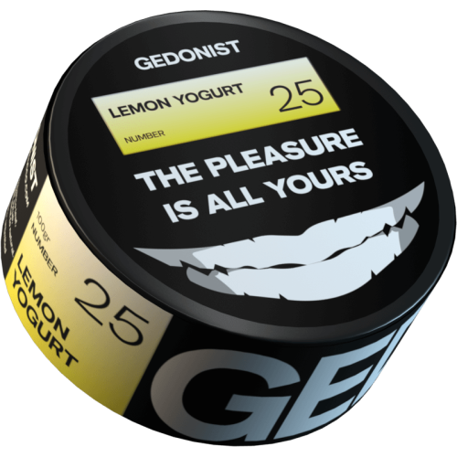 Тютюн Gedonist 25 Lemon Yogurt (Лимон Йогурт) 100 гр