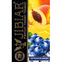 Табак Jibiar Ice Peach Blueberry (Лёд Персик Черника) 50 гр
