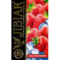 Табак Jibiar Ice Strawberry (Лёд Клубника) 50 гр