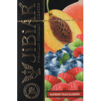 Табак Jibiar Raspberry Peach Blueberry (Малина Персик Черника) 50 гр