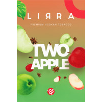 Табак Lirra Two Apples (Два Яблока) 50 гр