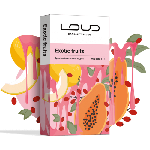 Тютюн Loud Light Exotic Fruits (Екзотик Фрутс) 100 гр