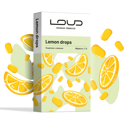 Тютюн Loud Light Lemon Drops (Лимон Дропс) 100 гр