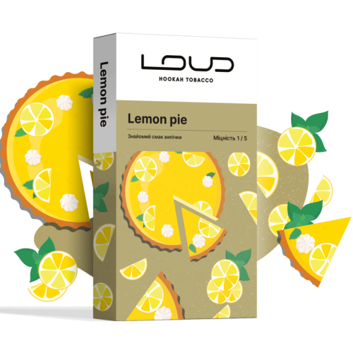 Тютюн Loud Light Lemon Pie (Лимонний Пиріг) 100 гр