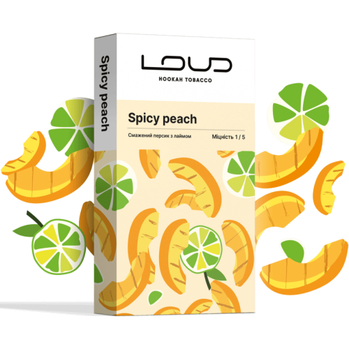 Тютюн Loud Light Spicy Peach (Спайсі Персик) 100 гр