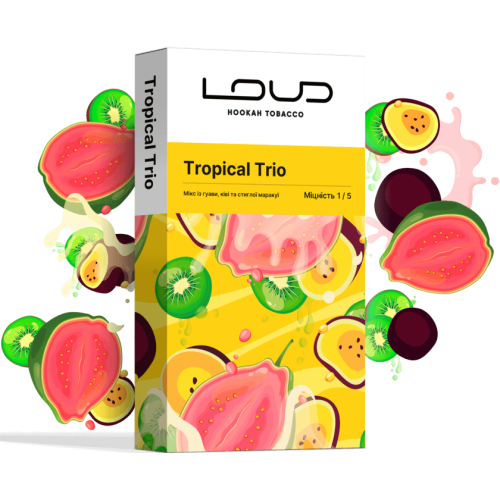 Тютюн Loud Light Tropical Trio (Тропікал Тріо) 100 гр