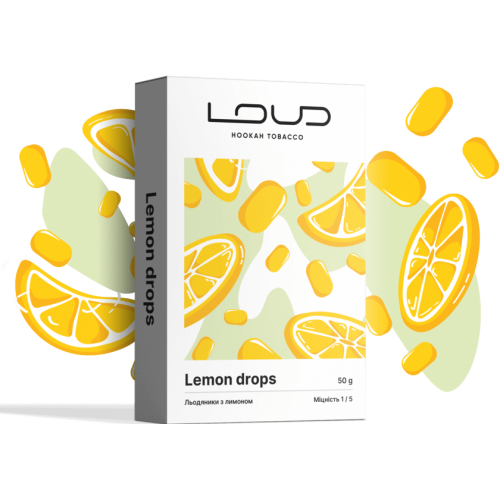 Тютюн Loud Light Lemon Drops (Лимон Дропс) 50 гр