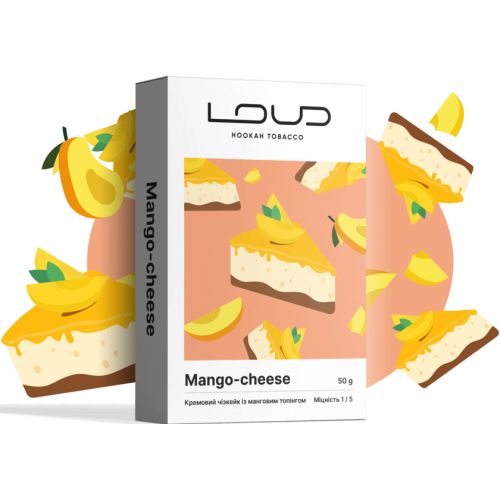 Тютюн Loud Light Mango Cheese (Манго Чіз) 50 гр