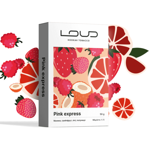Тютюн Loud Light Pink Express (Рожевий Експрес) 50 гр