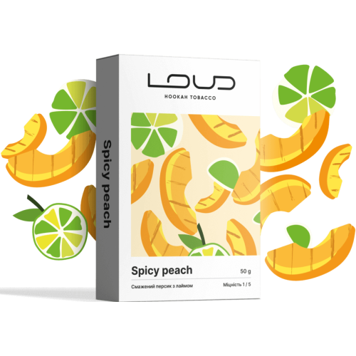Тютюн Loud Light Spicy Peach (Спайсі Персик) 50 гр