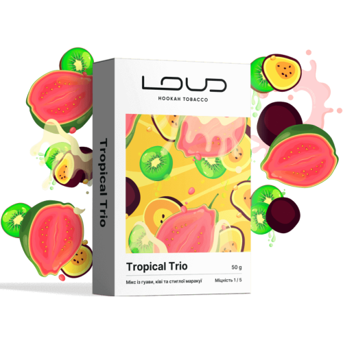 Тютюн Loud Light Tropical Trio (Тропікал Тріо) 50 гр
