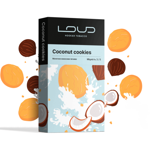 Tobacco Loud Medium Coconut Cookies 100 gr