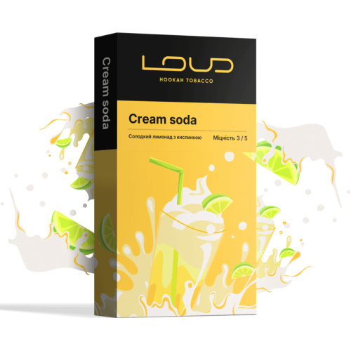 Тютюн Loud Medium Cream Soda (Крем Сода) 100 гр
