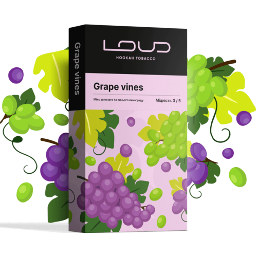 Tobacco Loud Medium Grape Vines 100 gr