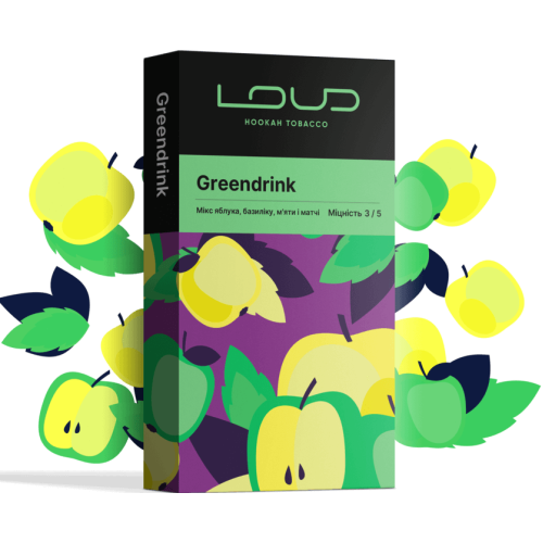 Тютюн Loud Medium Greendrink (Гріндрінк) 100 гр
