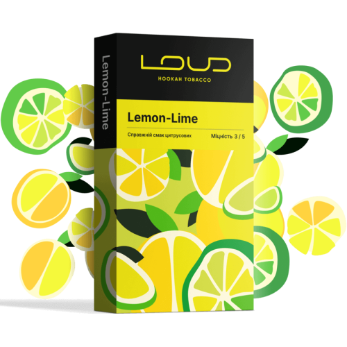 Тютюн Loud Medium Lemon Lime (Лимон Лайм) 100 гр