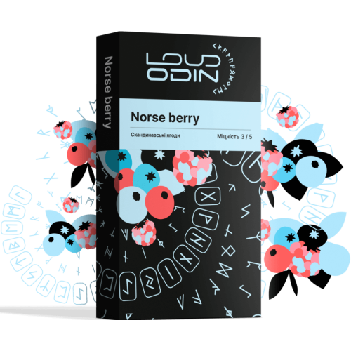 Тютюн Loud Medium Norse Berry (Норс Ягода) 100 гр